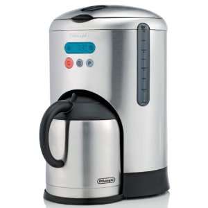  DeLONGHI 10 Cup Stainless Steel Coffee Maker w/Double Wall 