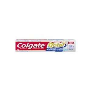  Colgate Total Advanced Clean Whitening Toothpaste, Gel, 6 