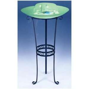    Glass Bowl Mist Fountain w LED Color Changer