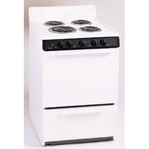  24 Compact Electric Range w/ Standard Cleaning Oven Solid Oven 