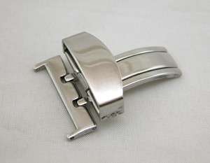 22MM Deployment Clasp Buckle Polished Stainless Steel  