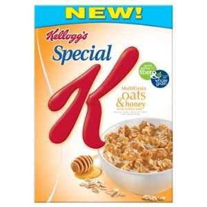Kelloggs Special K MultiGrain Oats & Honey Cereal 13.6 oz (Pack of 12 