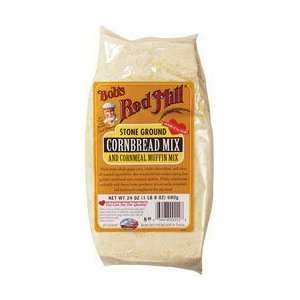  Bobs Red Mill   Cornbread & Cornmeal Muffin Mix   24 oz 