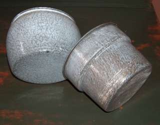 Vintage Grey Graniteware Enamel Ware 2 pot boiler  