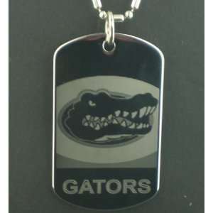  Florida Gators Dog Tag Pendant Necklace 