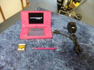 Nintendo DSi Hot Pink Handheld System 0045496718794  