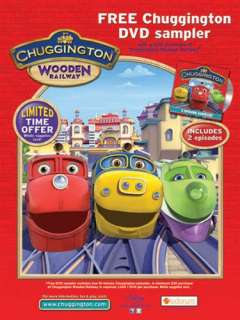 free conductor s hat and a free chuggington sampler dvd