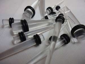PIECE x EAR Gauge Taper Stretcher CLEAR VARIOUS SIZES  