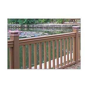 Deck Railings Prestige Series Composite Majestic / Chocolate / Height 