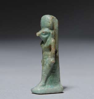 Ancient Egyptian Faience amulet of God Ra  