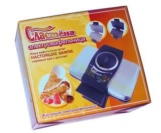 ELECTRIC WAFFLE IRON PLATE STOVE MAKER ВАФЕЛЬНИЦА  