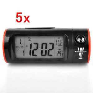 com Neewer 5x Digital Desktop LCD Dual Projection Travel Alarm Clock 