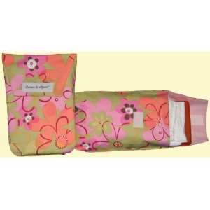  Diapees & Wipees Funky Flowers Diapering Bag Baby