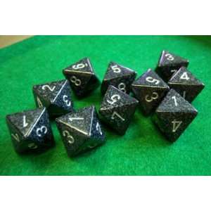  Speckled Ninja 8 Sided Dice Toys & Games