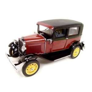  1931 FORD MODEL A TUDOR 118 SCALE DIECAST MODEL 