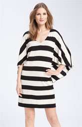 Suzi Chin for Maggy Boutique Stripe Batwing Jersey Dress Was $138.00 
