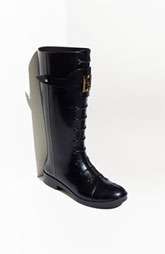 NEW Fendi Faux Lace Up Rain Boot $345.00