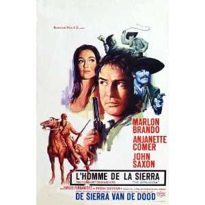   27x40 Marlon Brando Anjanette Comer John Saxon