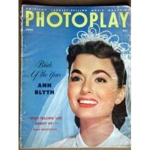 PHOTOPLAY Magazine, JUne 1953, with ANN BLYTH on the cover. Scarce 