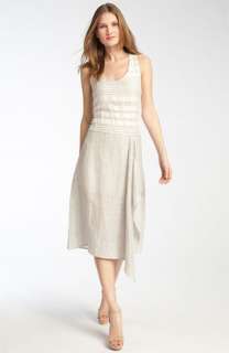 Rachel Roy Linen Blend Cascade Dress  