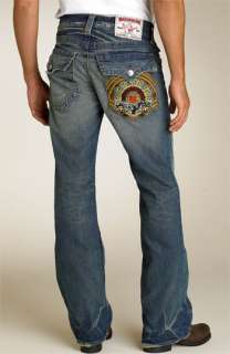 True Religion Brand Jeans Billy Embroidered Back Pocket Jeans 