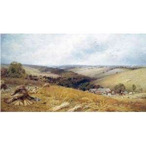  A Hot Day In The Harvest Field by William W. Gosling. Size 