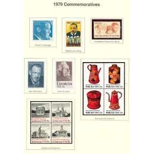 USA Commemorative Stamps Issued 1979 Robert Kennedy, Martin Luther 