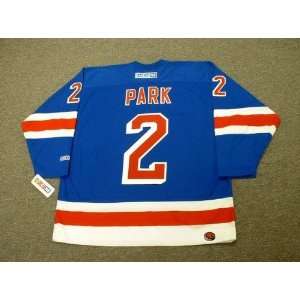 BRAD PARK New York Rangers 1972 CCM Throwback Away Hockey Jersey