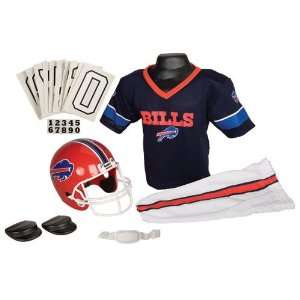  BSS   Buffalo Bills Youth NFL Deluxe Helmet and Uniform 