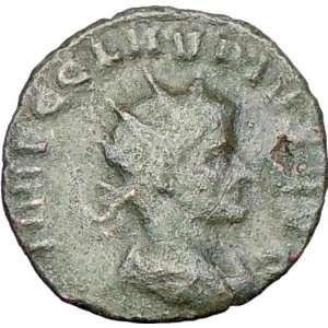 CLAUDIUS II Gothicus 270AD Authentic Ancient Roman Coin ANNONA Wealth 