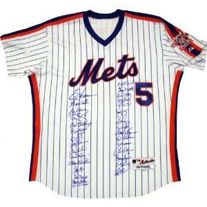   Mitchell and Ness Team Signed Davey Johnson Jersey