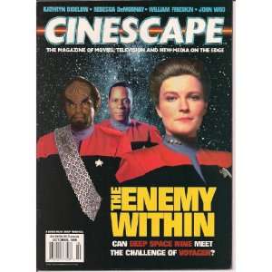   CINESCAPE STAR TREK, OCTOBER 1995 MAGAZINE WISE GUY 