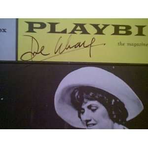  Schary, Dore 1963 Playbill Love And Kisses Signed 