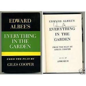 Edward Albee Everything In The Garden Signed Autog Book   Sports 