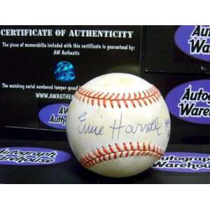  Ernie Harwell Signed Baseball   inscribed HOF 81 Sports 
