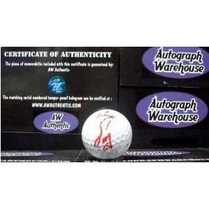  Fuzzy Zoeller Autographed Golf Ball