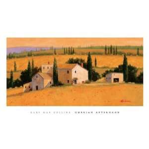  Umbrian Afternoon by Gary Max Collins. Size 18.00 X 36.00 