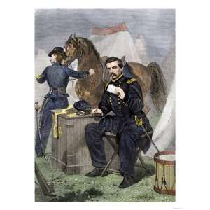  Union General George B. Mcclellan in His Field 