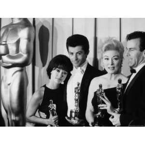  Rita Moreno and George Chakiris Winners of Best Supporting 