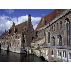 Hans Memling Museum on the River Dijver, Bruges, Belgium Photographic 