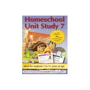  Friends and Heroes Homeschool Unit Study 7 CD ROM Office 