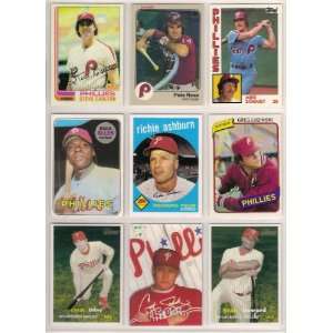 Card Baseball Reprint Lot (Steve Carlton) (Pete Rose) (Mike Schmidt 