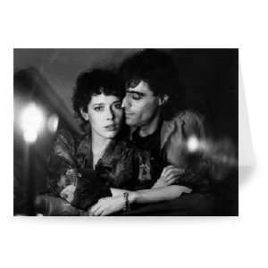 Silvia Kristel and Ian McShane   Greeting Card (Pack of 2)   7x5 inch 