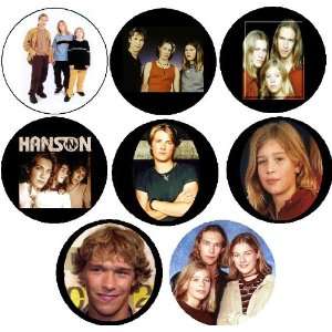  Set of 8 Hanson 1.25 MAGNETS Isaac Taylor Zac Everything 