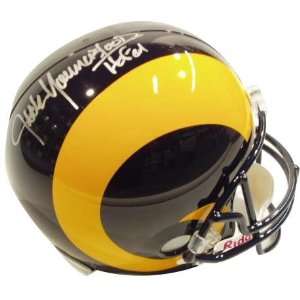 Jack Youngblood St. Louis Rams Autographed Throwback Deluxe Full Size 
