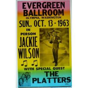 Jackie Wilson w/special guest The Platters playing in Washington 