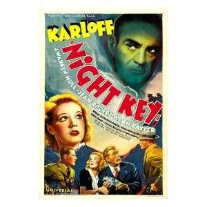 Night Key, Boris Karloff, Jean Rogers, Warren Hull, Jean Rogers, 1937 