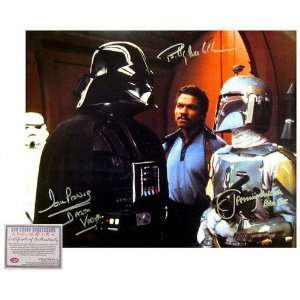 Dave Prowse Drath Vader, Billy Dee Williams Lando & Jeremy Bulloch 