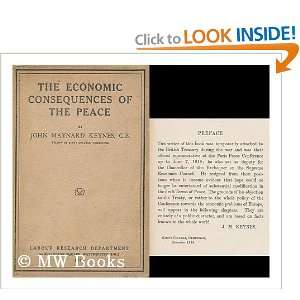   of the Peace John Maynard; John Maynard Keynes Keynes Books