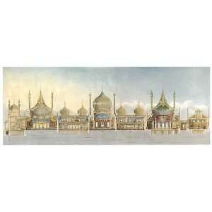  Brighton Pavilion Section By John Nash Highest Quality Art 